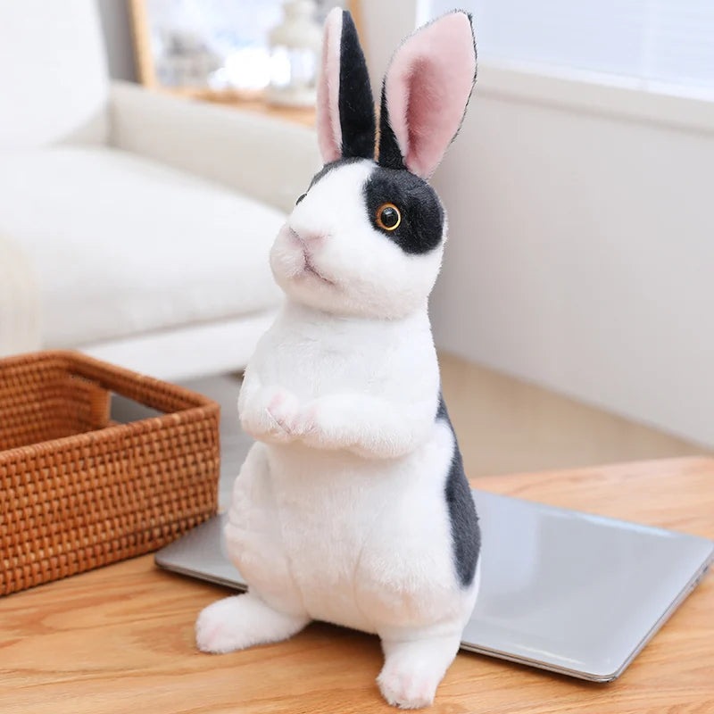 Rabbit Plush Toy Realistic Cute Bunny Plush For Home Decoration And Easter Gift Ideas