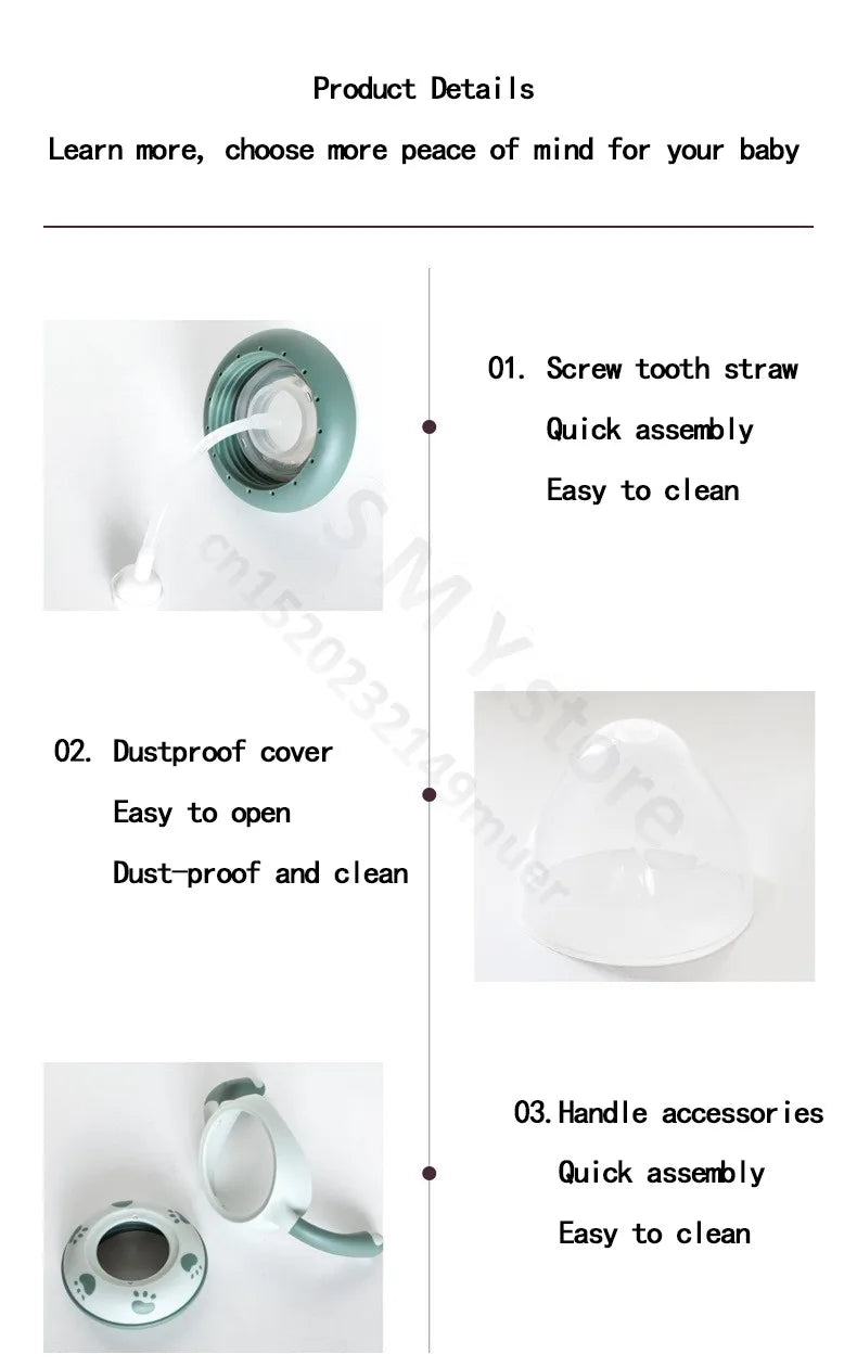 Anti-Colic Baby Bottle/Newborn Baby Bottle/270ML 330ML Large Capacity Wide Neck Bottle/Baby Drinking Cup/Baby Milk Bottle