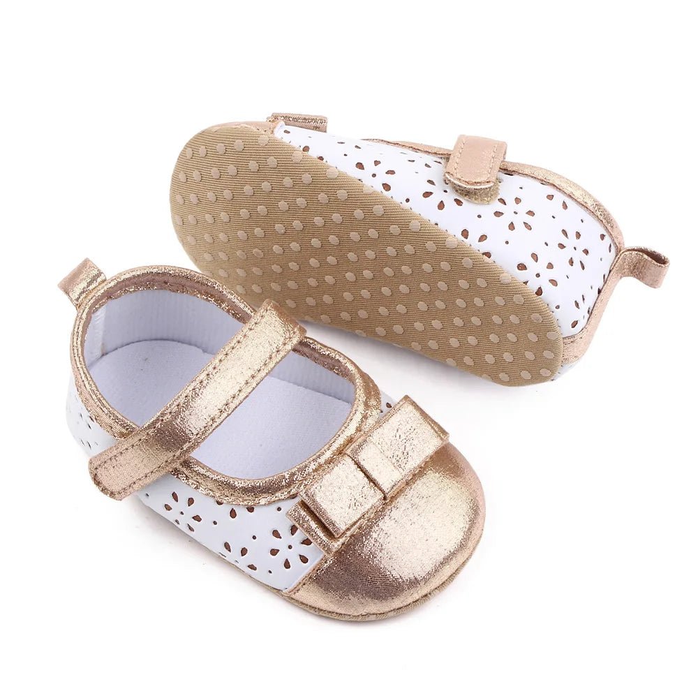 2025 Hot Selling New Style Spring Autumn Newborn Baby First  Toddler Shoes Cute Bow Princess Shoes New Casual Shoes For 0-18M