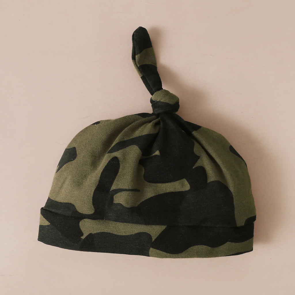 Newborn Baby Boy Set Daddy Baby Letter Printed Camouflage Pants and Hats 3Pcs/Set for 0-18 Months Boys Summer Camouflage Set