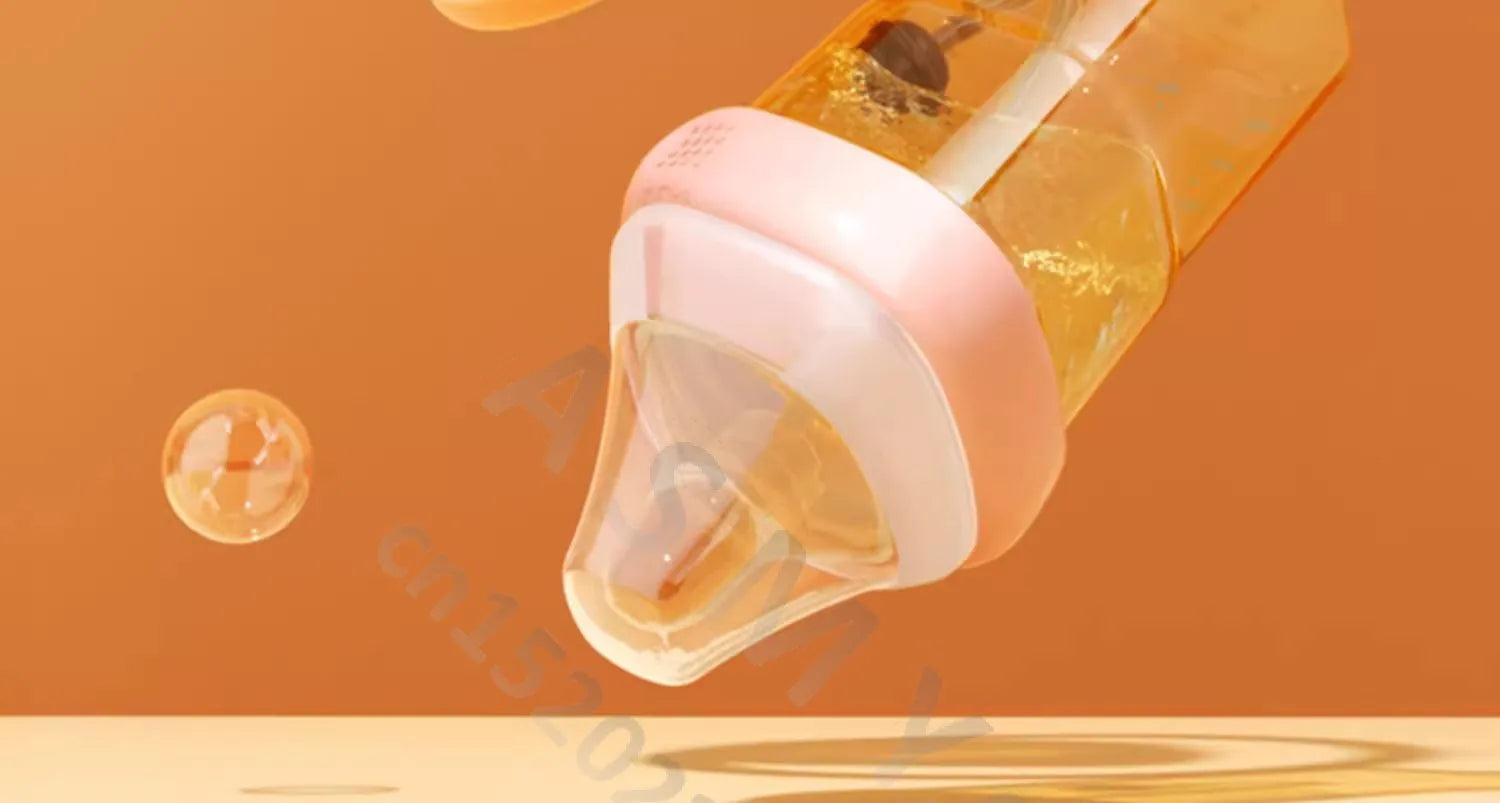 Suitable for hegen bottle accessories, storage box cover/cup cover/handle/dust cover+bottle collar/straw/square bottle universal