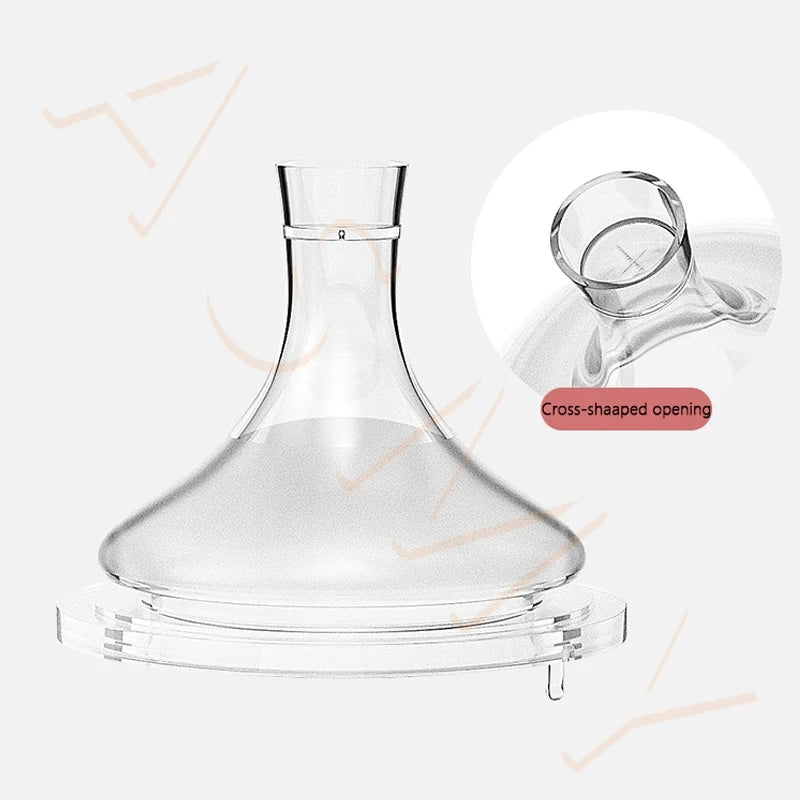 Suitable for wide caliber 5cm milk bottles/duck nipple / straight sucking nipple/soft silicone/anti-colic / bottle accessories