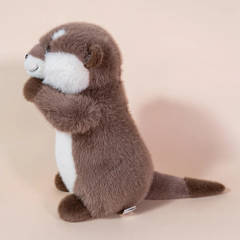 25/35cm Otter Plush Toy Arm with Magnetic Force Cute Stuffed Soft Animal Doll Arm for Birthday Gift And Decor