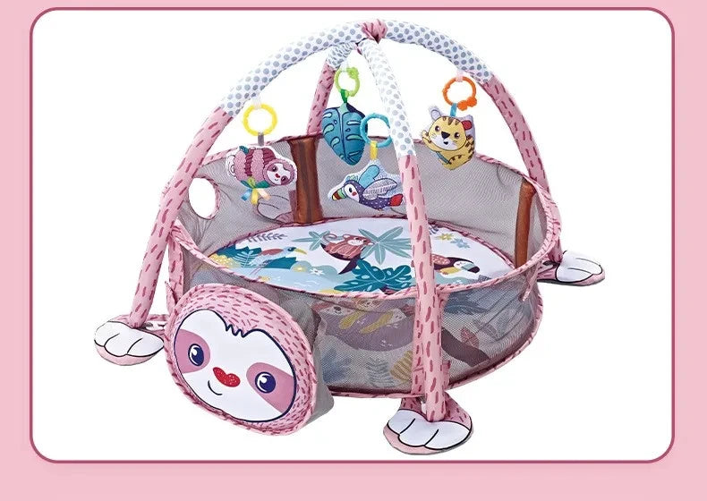 Baby Activity Fitness Frame Baby Crawling Mat Game Mat Multifunctional Early Education Fence Kids Activity Mat Gym Toys Gift