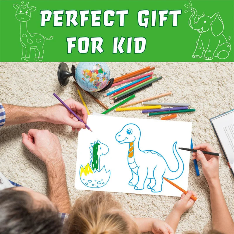 DIY Cartoon Magical Transfer Painting Crafts for Kids Arts and Crafts Toys Children Creative Educational Learning Drawing Toys