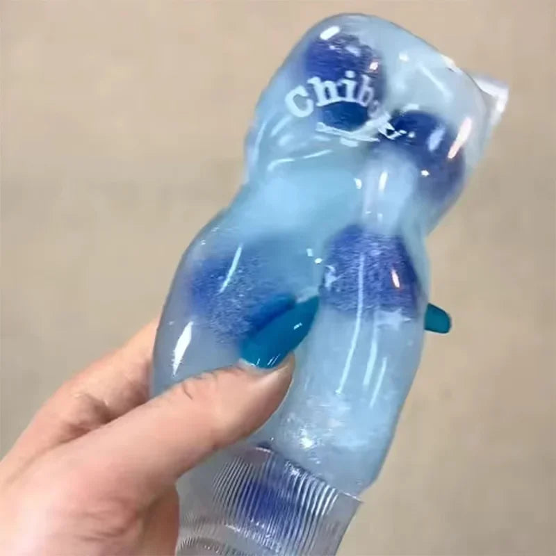 Fruit Filled Maltose Toothpaste Stress Relief Toy Soft Slow Rising Deformable Squeeze Squishy Fidget Sensory Toy