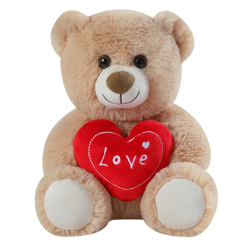 Hot Cute Colorful Bow Tie Bear Doll Plush Toy Hug Bear Doll Children Birthday Gift Pillow Teddy Bear Home Living Room Bedroom