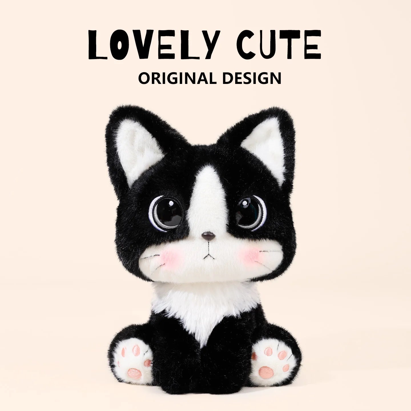 Hot Cuddly Cat Plush Toys the Healing Series Mickey Cats Brings Warmth and Peace Mind to for Children's Companionship Gifts
