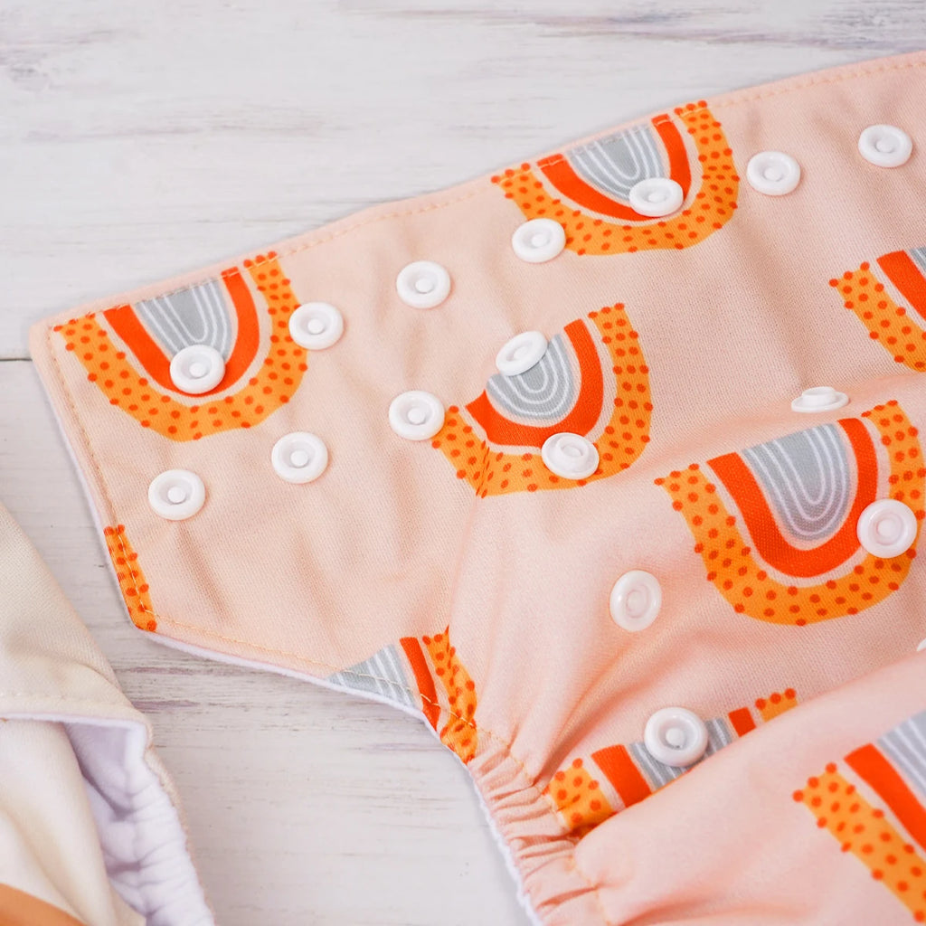 3PCS Baby Waterproof Nappies Cute Underwears Reusable Newborn Cloth Diaper Soft Ecological Toddler Training Pants For Boys Girls