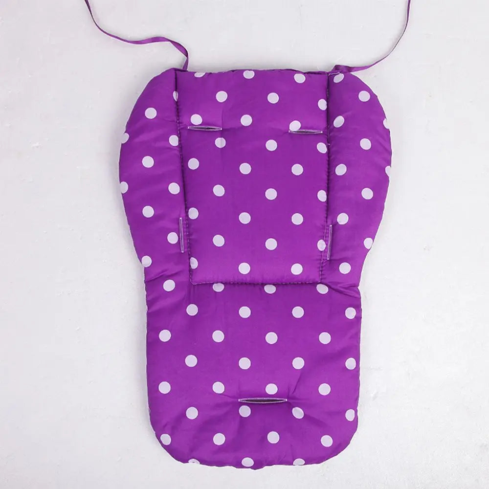 Universal Chair Pad Baby Warmer Cotton Cart Mat Dot Liner Stroller Mat Stroller Cushion Stroller Accessories Cotton Mat