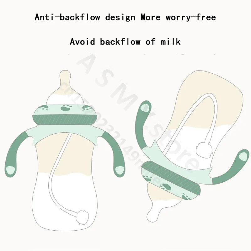 Anti-Colic Baby Bottle/Newborn Baby Bottle/270ML 330ML Large Capacity Wide Neck Bottle/Baby Drinking Cup/Baby Milk Bottle