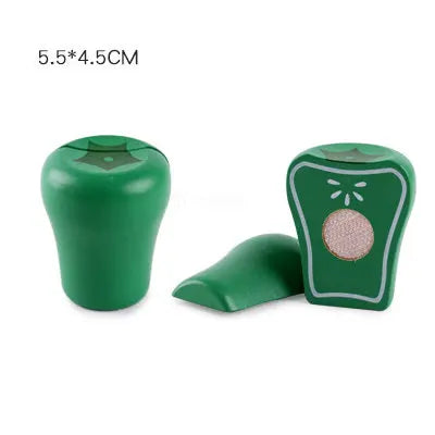 Wooden Fruit Cutting Educational Toy For Children Kitchen Playset With Peelable Fruit 1Pcs