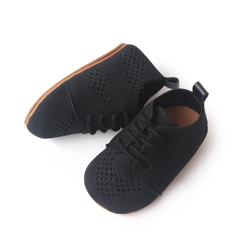 Spring Autumn Children's Mesh Sports Shoes Breathable Mesh Footwear Baby Shoes Casual Shoes 0-1 Years Old Soft Topped Baby Shoes