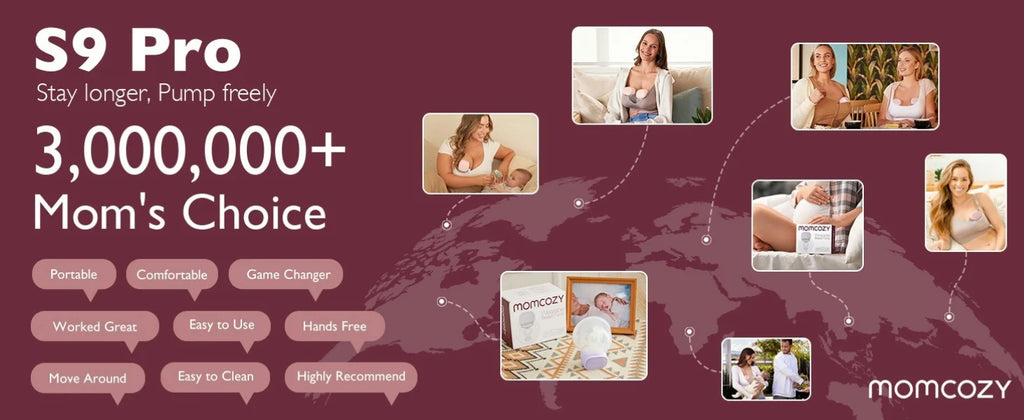 Momcozy Hands-Free Breast Pump S9 Pro