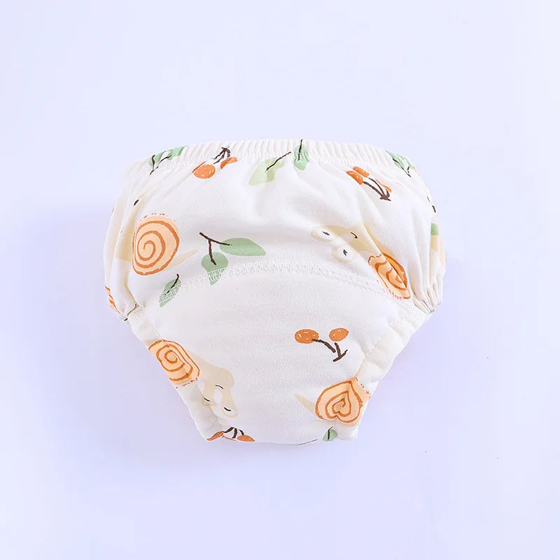 Newborn Training Pants Baby Cotton Shorts Print Washable Underwear babies Boy Girl Cloth Diapers Reusable Nappies Infant Pantie