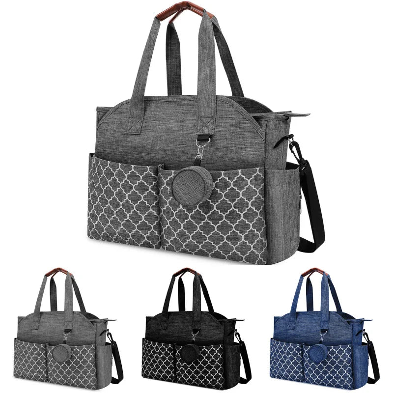 Mother and baby bag, large-capacity multifunctional diaper and bottle storage bag, baby stroller hanging bag