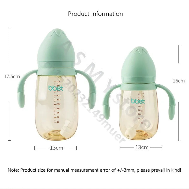 Anti-colic bottle/newborn baby bottle/90ML 240ML 300ML PPSU large capacity bottle/wide calibre baby bottle/drinking cup/BPA-free