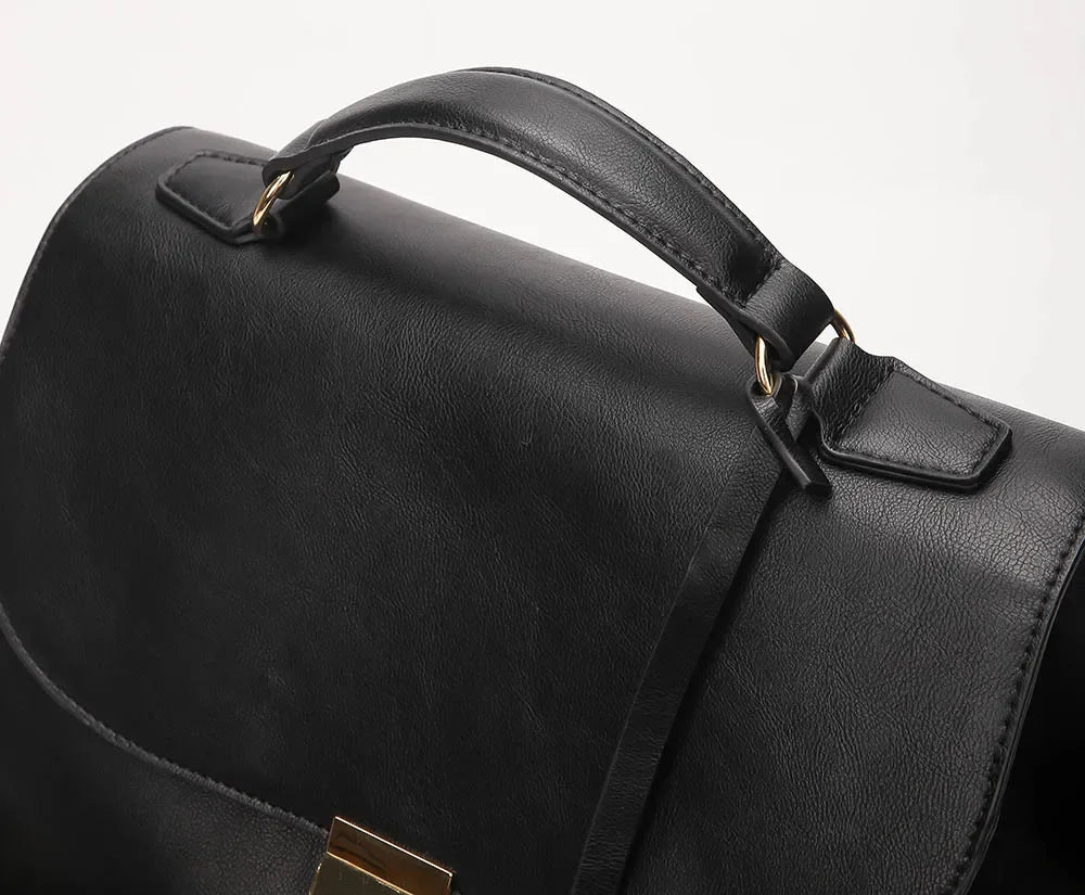 Waterproof Diaper Bag for Mommy Maternal PU Leather Nappy Backpack Baby Infant Organizer Changing Nursing Mom Pram Bag to Care