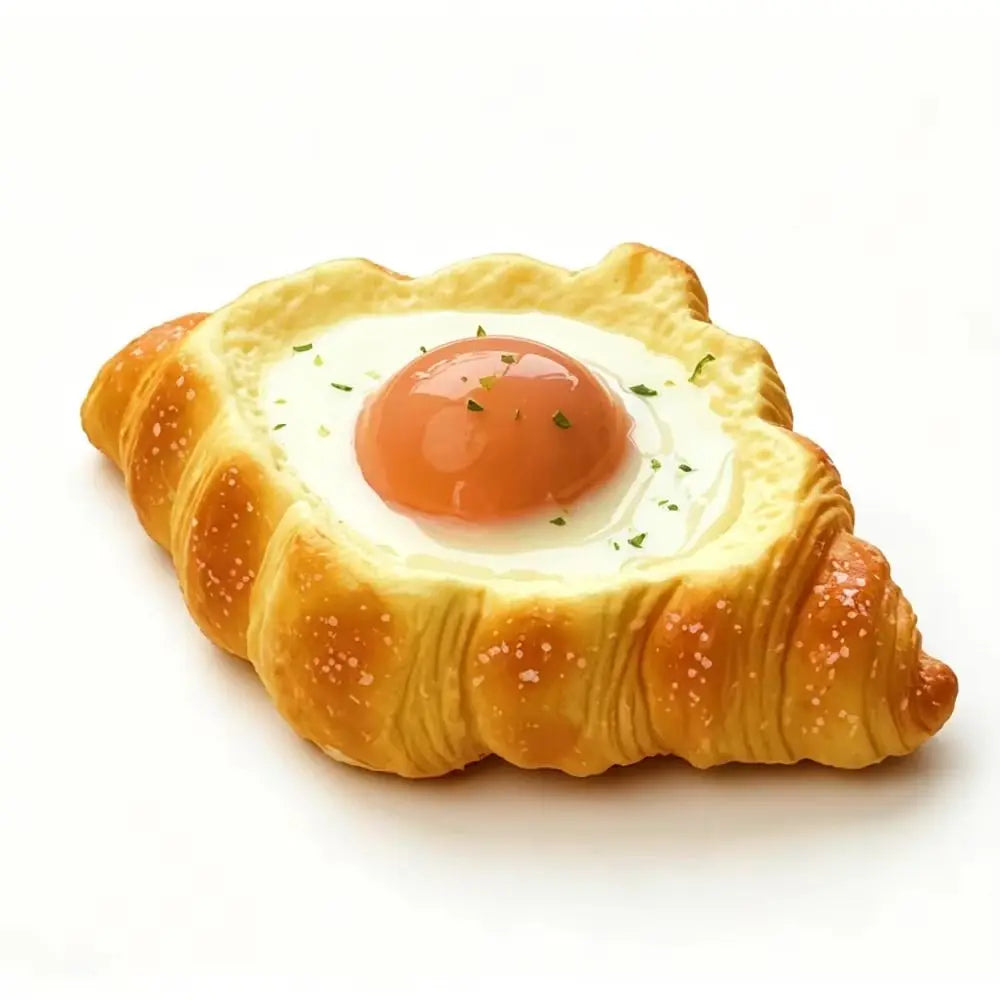 Simulated Simulated Egg Toast Squeeze Toy Prank Decoration Oversized Bread Squishy Toy Slow Rising Realistic