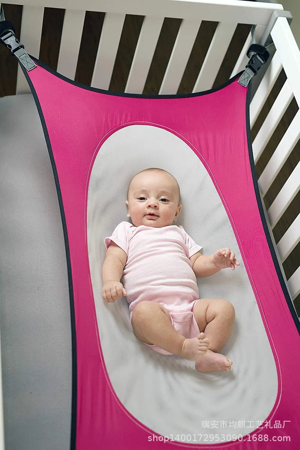 Breathable Baby Sleep Hammock - Removable Crib Swing 105x65cm