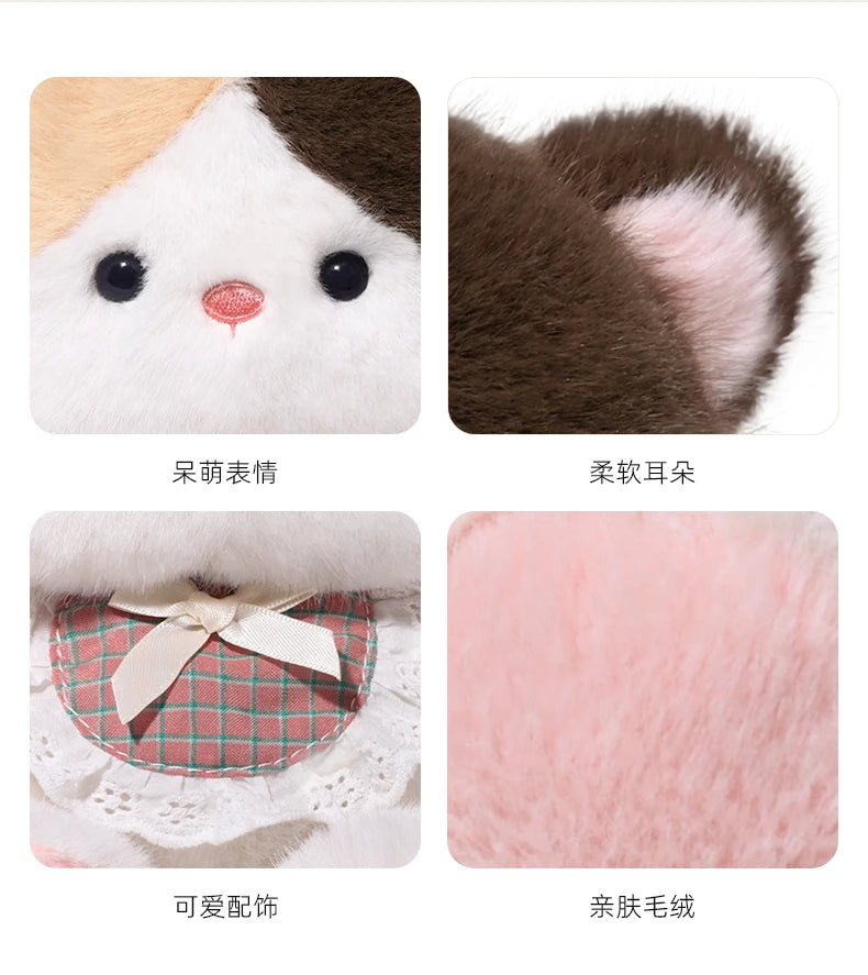 Cuddly Sheep Rabbit Dog Dinosaur Fox Plush Toy for Kids Cute Stuffed Animal Lamb Doll Children's Gift Soft Sleeping Appease Toy