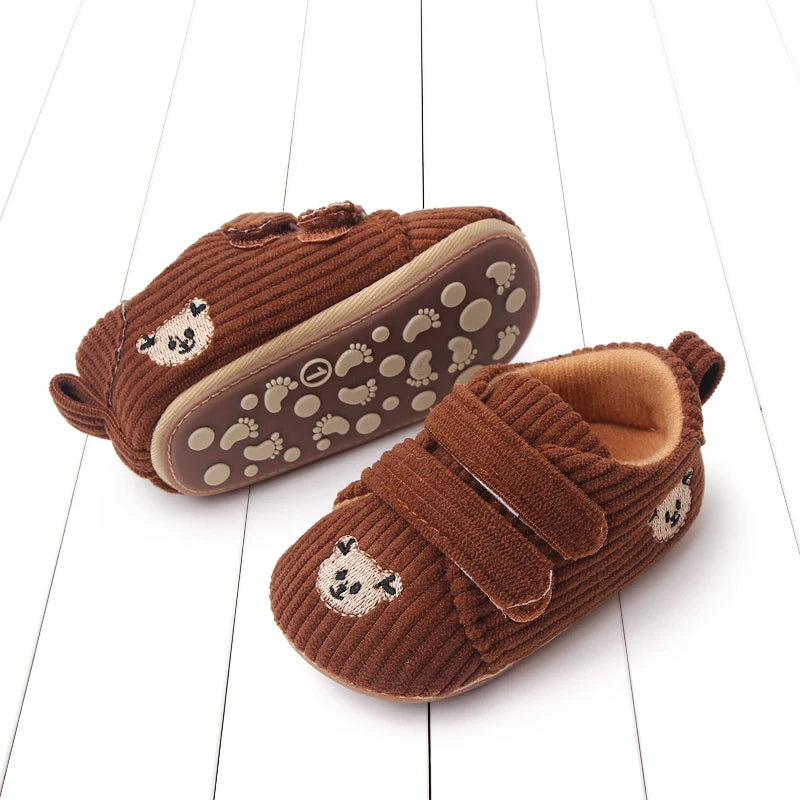 2025 Boys Girls Shoes With Anti-Slip Properties Featuring Cartoon Trendy Designs Suitable For Infants for Learning to Walk