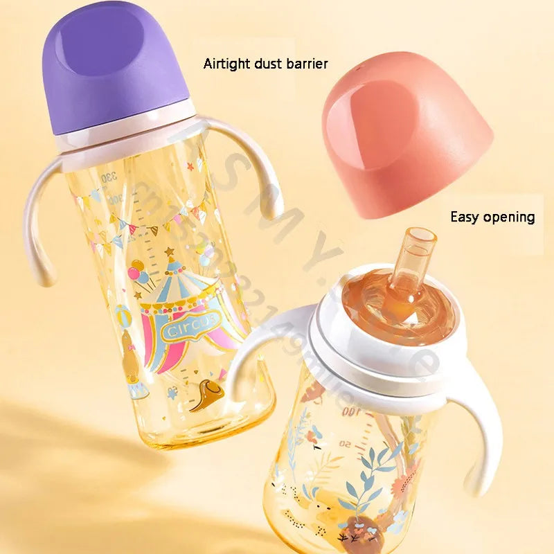 for Pigeon 3rd generation wide mouth bottle / bottle accessories / Pigeon handle / Pigeon cap screw teeth dust seal cap