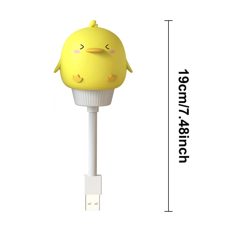 Bear Chick Kitten Usb Night Light With Remote Control Model UsbRemote For Baby And Kid Bedroom Decoration