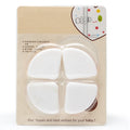 4pcs/set Safety Glass Table Corner Protector Guards for Baby Toddler Kids Head Furniture Edge Anti-collision Bumper Pad Cover