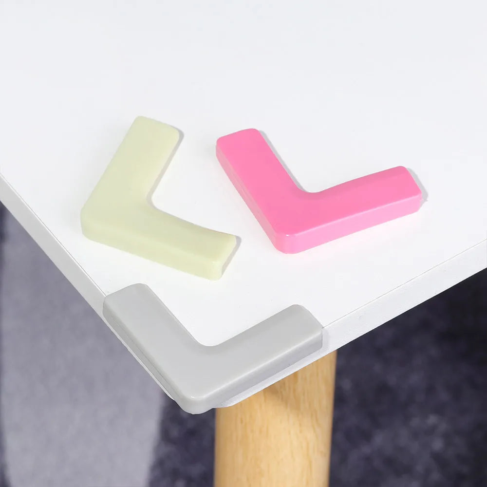 4pcs Silicone Safety Window Head Protection Corner Edge Corner Protection Sleeve Aluminum Steel Child Window Anti-collision