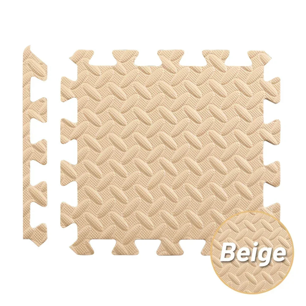 Interlocking Eva Foam Puzzle Mat 4-20 Pcs For Baby Anti Slip Floor Gym Play Mat For Home Bedroom