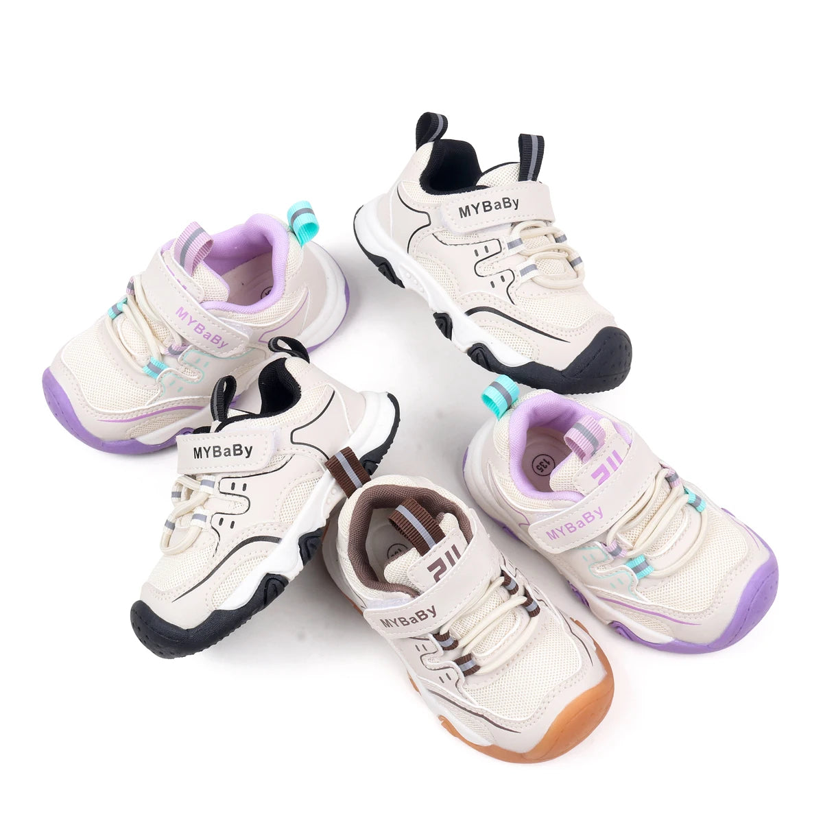 Spring And Autumn Newborn Baby Boys And Girls Indoor Outdoor First Walking Toddler Shoes New Fashion Sports Style