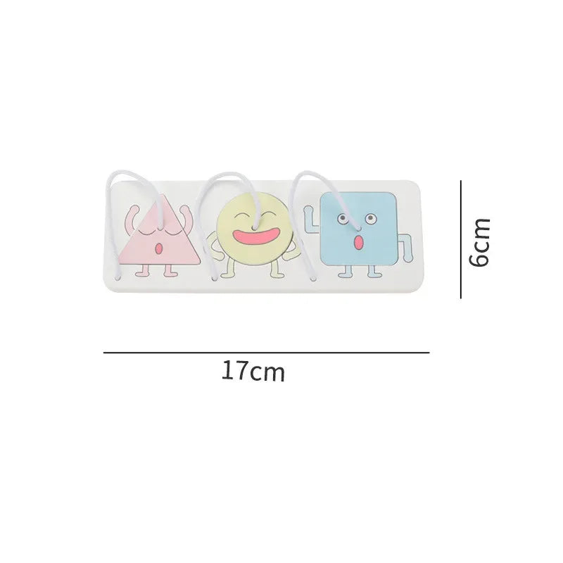 Montessori Busy Board Wooden Educational Toy for Children Gear and Hand Wheel Alarm Clock Mirror
