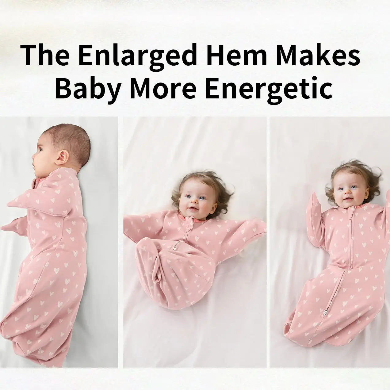 INSULAR Infant Hugging Blanket Comfortable Baby Soft Sleeping Bag Surrender Type Newborn Sleep Sack Anti-startle All Cotton 0-1Y