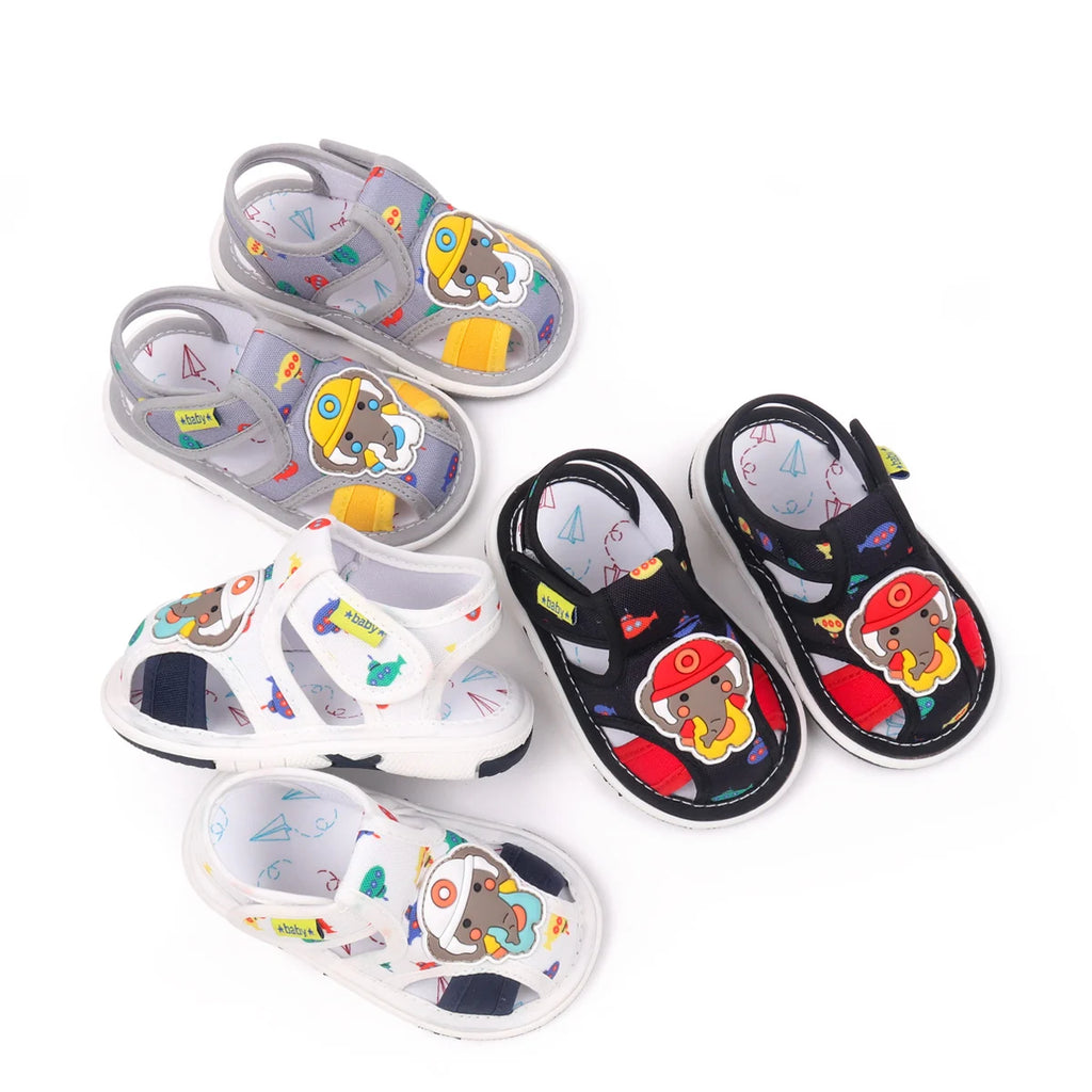 2025 Hot Summer New Design and High Quality Baby Boys And Girls First Walking Indoor Outdoor Toddler Shoes With Squeaky