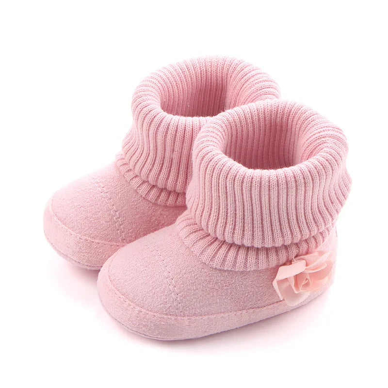 2024 New Fashion Baby Boots Soft Cotton Warm and Comfortable Classcial Style for Baby Boys and Girls 0-18 Months D0757 D0750
