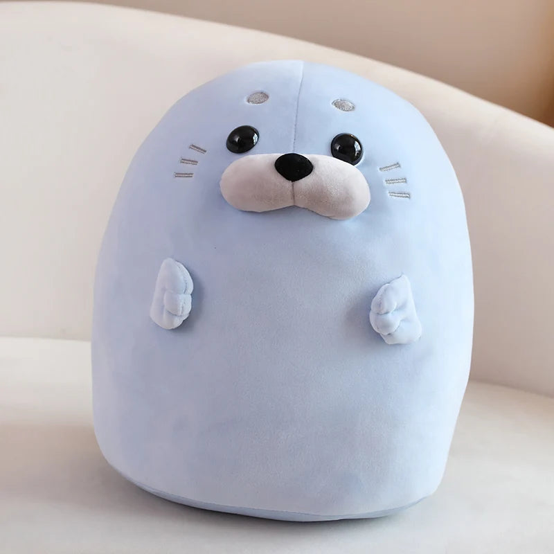 Adorbale Plush Seal Toy Sleep Pillow Cushion Model SL-01 Soft Furry Stuffed Down Cotton Sea Lion Doll
