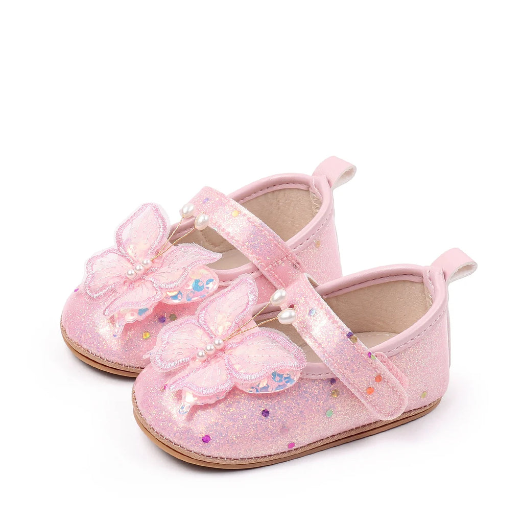 Girls' Summer sSandals 2025 New Style Children's Anti-Slip Soft Sole Infant Toddler Princess Shoes For Little Girls BXC5151