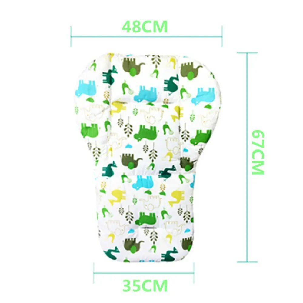 Portable Warm Thick Car Seat Mat Baby Stroller Cushion Pad Kids Highchair Cushion Mat Booster Seats Cushion Feeding Chair Mat