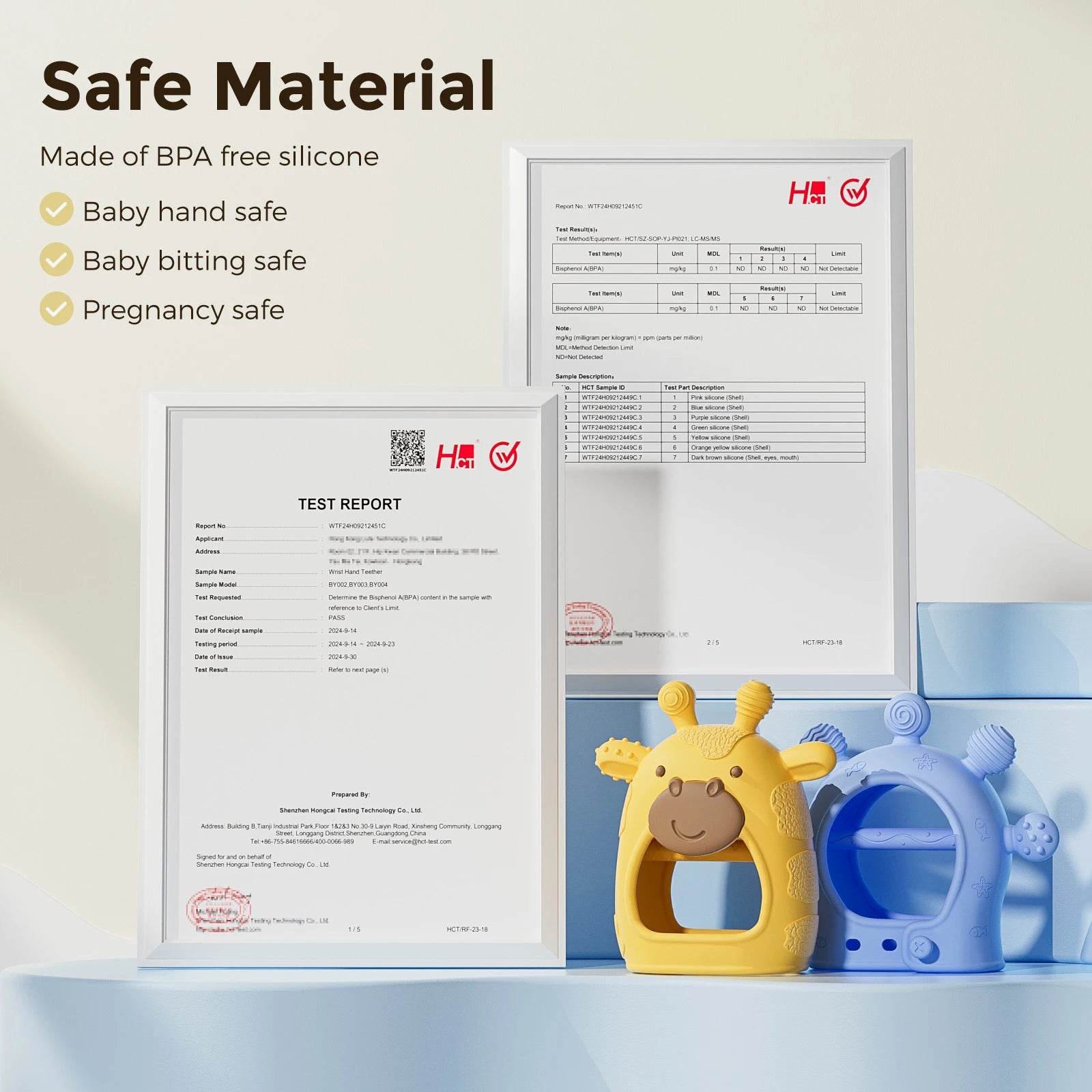 Momcozy Baby Teether Toys
