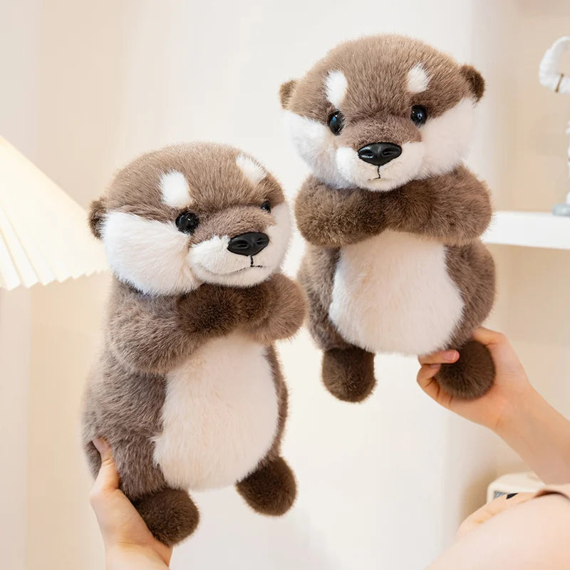 25/35cm Otter Plush Toy Arm with Magnetic Force Cute Stuffed Soft Animal Doll Arm for Birthday Gift And Decor