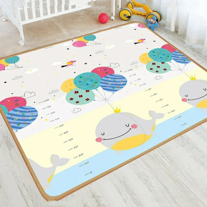 Double Sided Pattern Baby Activities Crawling Play Mats Non-toxic EPE Baby Activity Gym Room Mat Game Mat for Children's Mat Rug