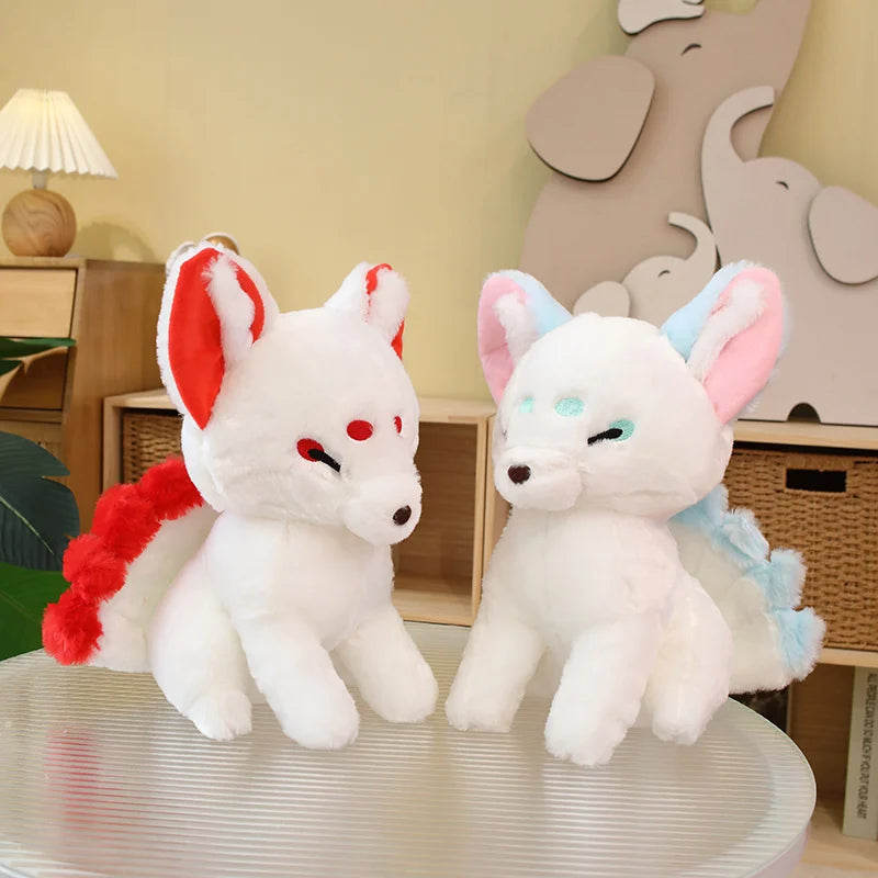 Cute And Creative Plush Toy Fox With Nine Tails, A Pillow Inspired By The Classic Of Mountains And Seas Mythology, A Nine-tailed
