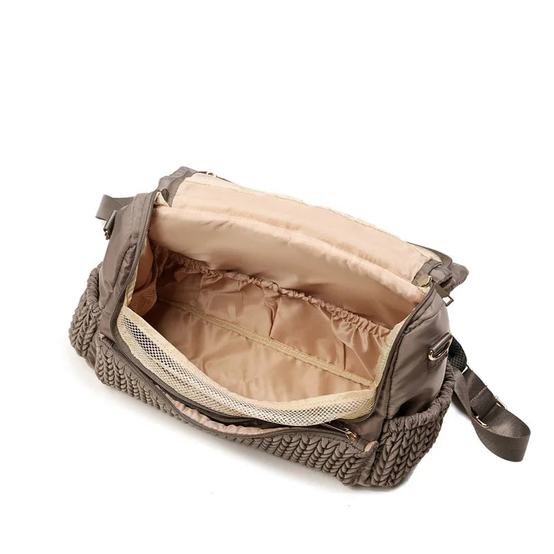 Diaper Bag Large Capacity Diaper Stroller Bag Waterproof Mummy Maternity Nappy Travel Bag Baby Nursing Multifunction Tote Bag
