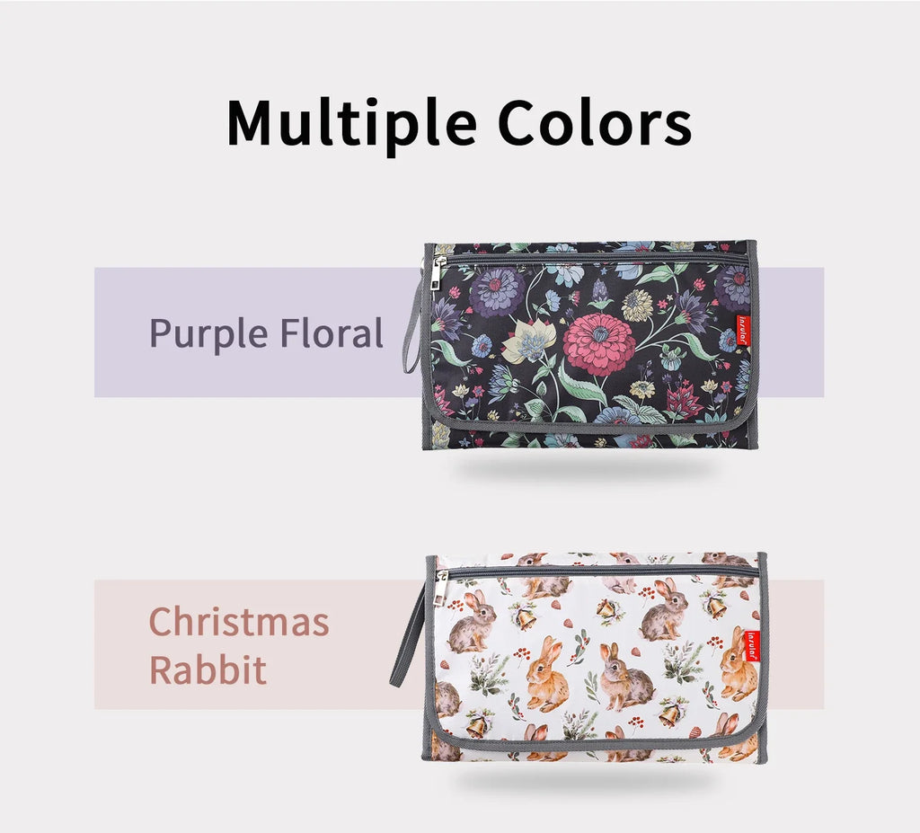 INSULAR Baby Nappy Changing Cushion Fordable Storage Bags Waterproof Kids Washable Mattress Mother-Infant Care Products