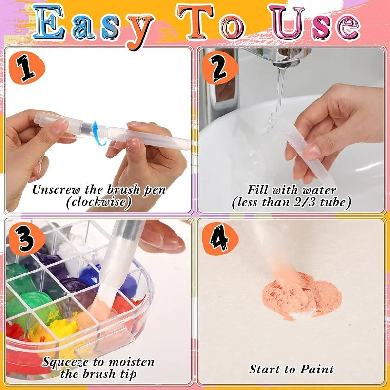 3D Drawing Magic Canvas Sponge Texture Paint Kit For Kids DIY Drawing Art Educational Craft Sponge Canvas Board Handicraft Toy