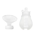 Manual Silicone Breast Pump for Maternity Breast Milk Collector Two-in-One Comfortable Feeding Newborns Pumping Tool
