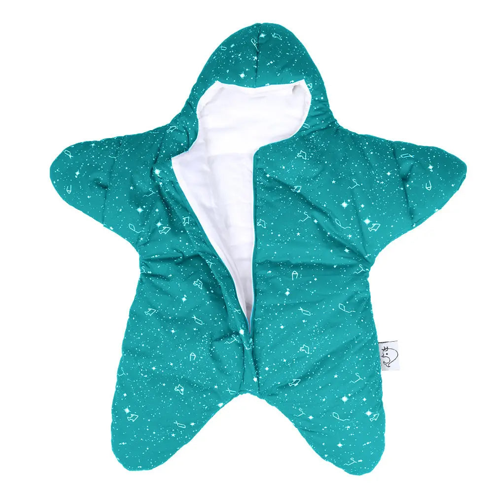 INSULAR Baby Starfish Sleeping Bags Infant Warm Sleep Sacks Kids Cotton Swaddle Blanket Separated Sleeves Legs Winter 0-8 Months