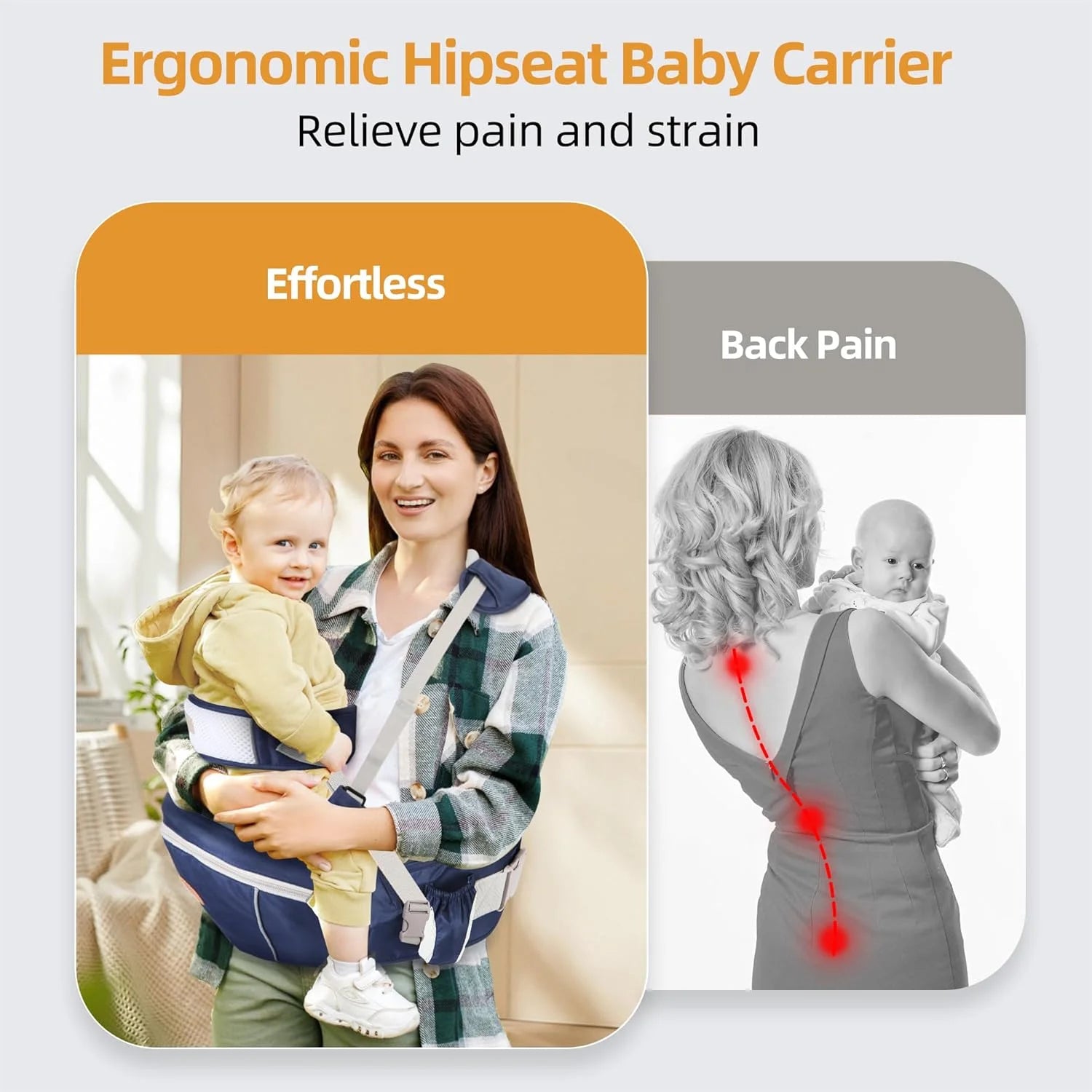 Ergonomic Baby Carrier Portable Infant Kid Hip Seat Waist Stool Sling Front Facing Kangaroo Baby Wrap Carrier For Baby Gear