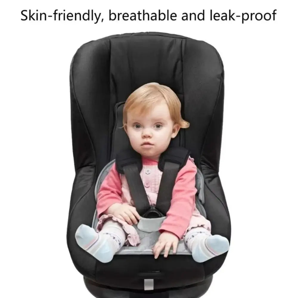Water-absorbing Baby Carseat Mat Waterproof Foldable Stroller Seat Cushion Skin-friendly Non-slip Baby Seat Pad Changing Mat